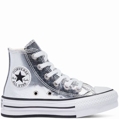 Converse Digital Powder EVA Platform Chuck Taylor All Star - Lasten Matalavartiset Tennarit - Harmaa